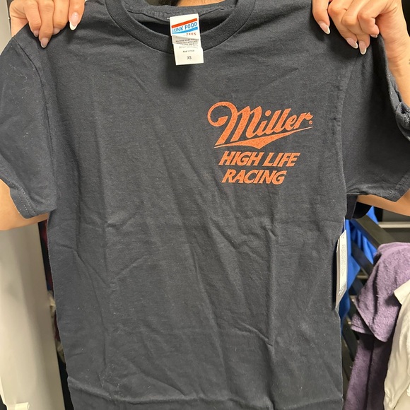 Miller High Life Tops - Miller High Life Racing Women's Black Tee